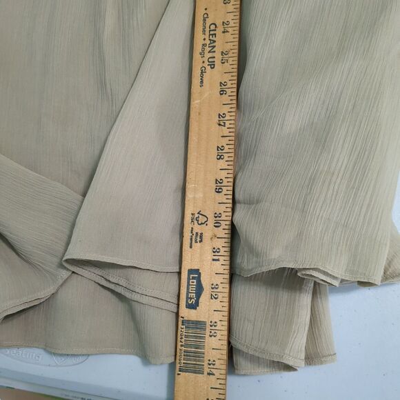 Moulinette Soeurs Anthropologie 6 Taupe Gold Sequin Dress Swing Cocktail EUC - Picture 5 of 6